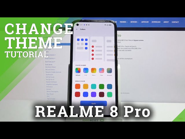 Video thumbnail for How to Change Theme in REALME 8 Pro – Refresh Menu Look