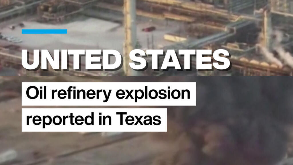 Video thumbnail for Oil refinery explosion reported in Texas