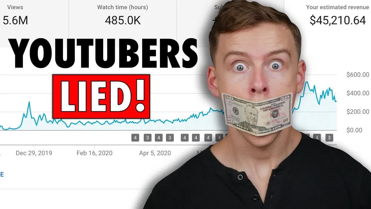 Video thumbnail for Shane Hummus: how much does my small youtube channel really make?