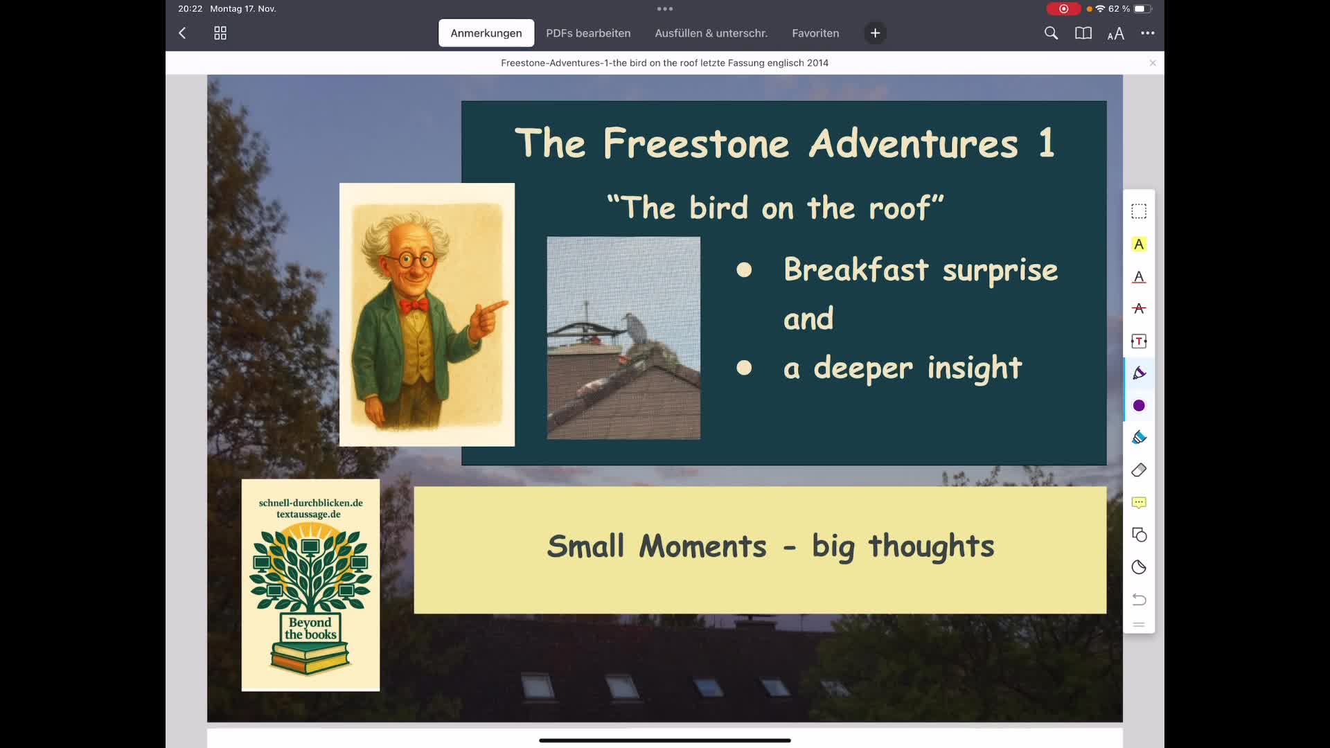 Video thumbnail for Freestone Adventures 1 – The Bird on the Roof