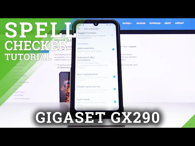 Video thumbnail for How to Activate Spell Checker in Gigaset GX290 – Enable Language Tool
