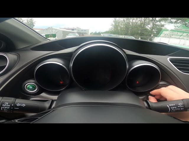 Video thumbnail for How to Change Speedometer and Radio Display Brightness in Honda Civic IX ( 2012 - 2017 )