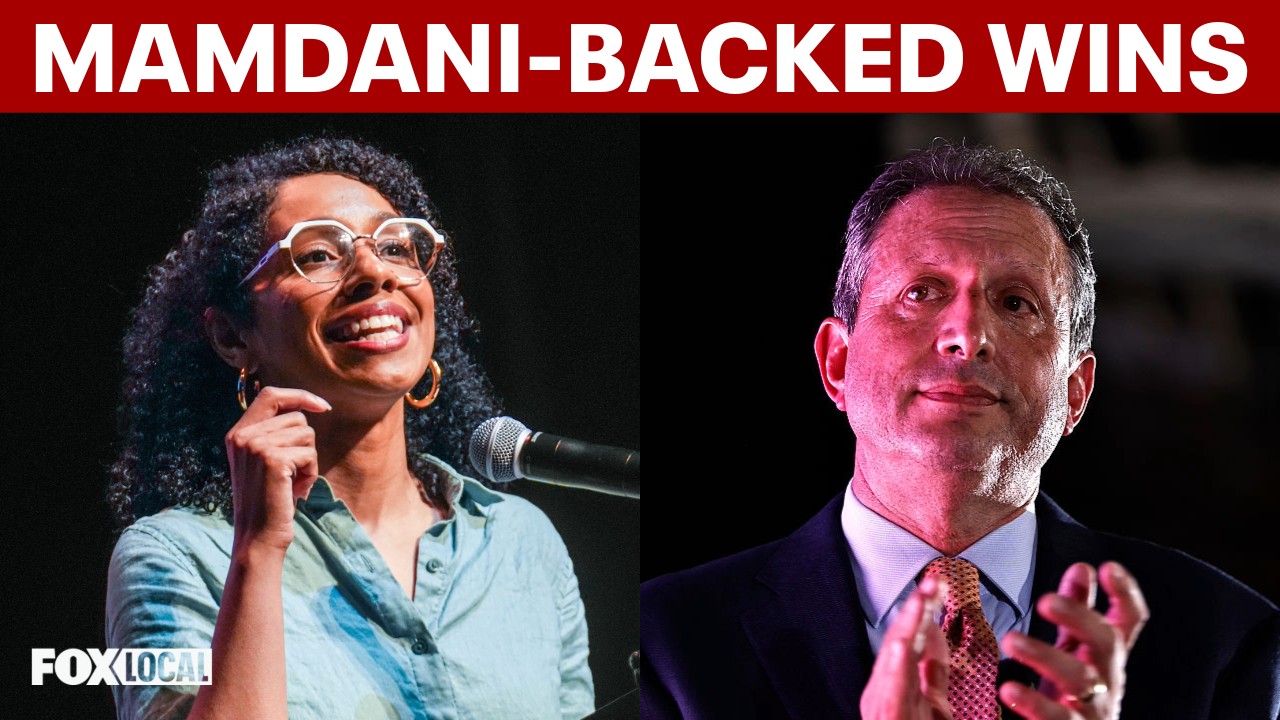Video thumbnail for Mamdani-backed candidates shake up NYC primaries