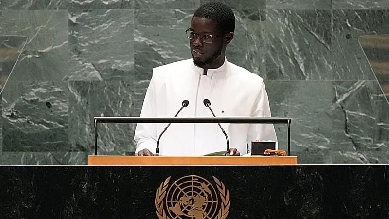 Video thumbnail for In jab at PM, Senegal president says Pastef party bigger than any one man