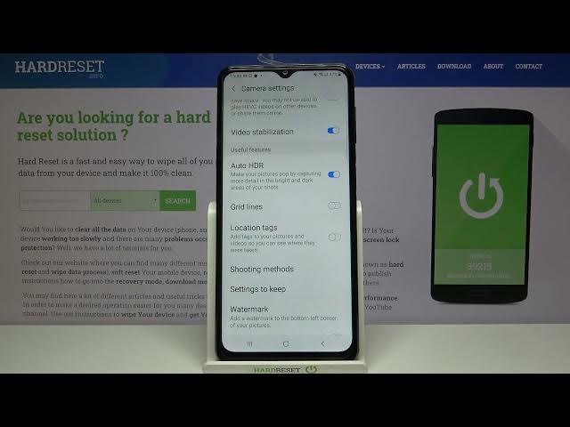 Video thumbnail for How to Activate Camera Location Tags in SAMSUNG Galaxy M32 – Find Camera Location Option & Manage