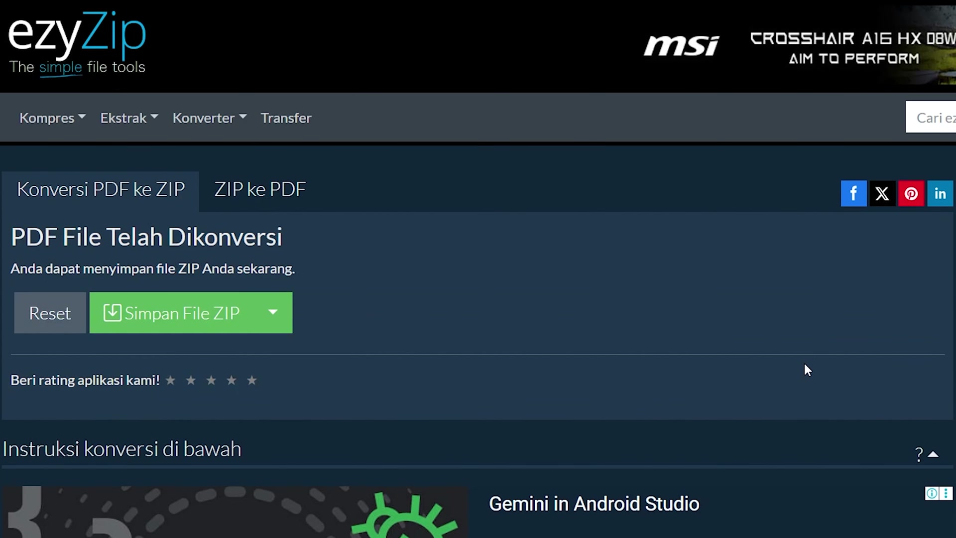 Video thumbnail for 📄 Cara Mengonversi PDF ke ZIP Online Gratis | Tanpa Instalasi Perangkat Lunak