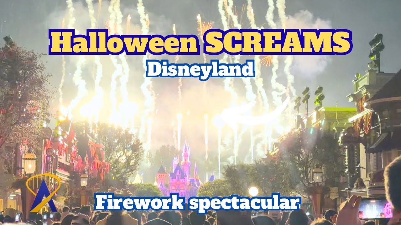 Video thumbnail for Disneyland Halloween Screams Fireworks Full Nighttime Spectacular