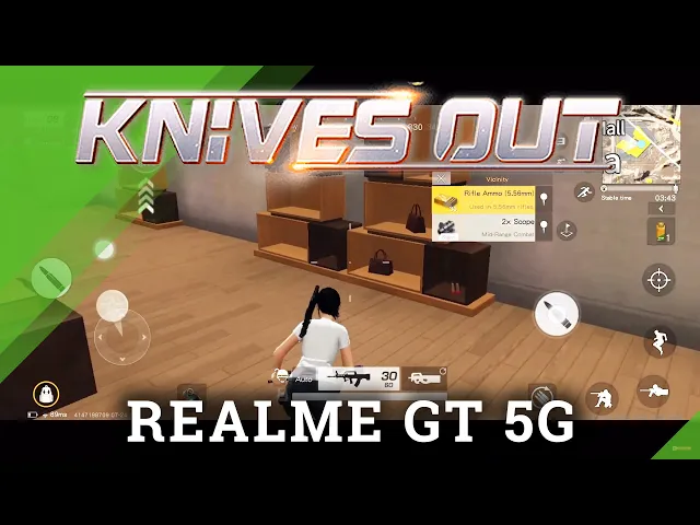Video thumbnail for Realme GT 5G Knives Out Gameplay (Screen Recorded) - How Many FPS?