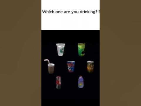 Video thumbnail for Which Drink are you Picking?!? #roblox #edit #robloxedit #robloxdrink #robloxmemes