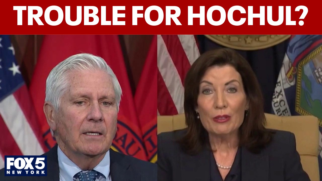 Video thumbnail for Hochul's lead over Blakeman narrows in latest poll