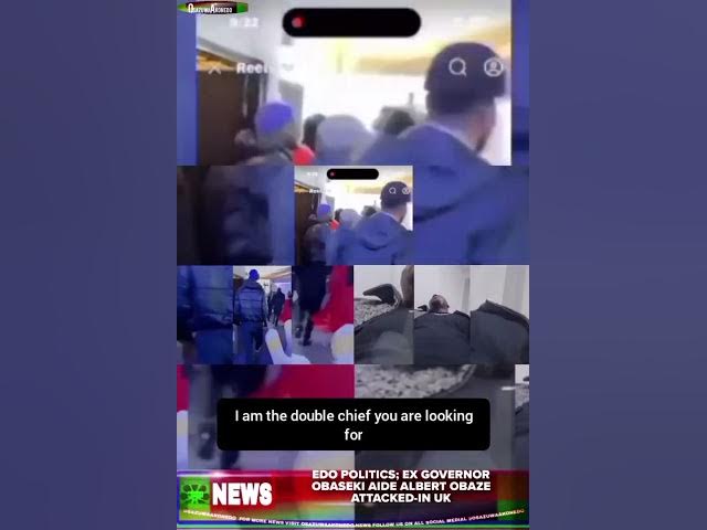 Video thumbnail for Edo Politics; Ex Governor Obaseki Aide Albert Obaze Attacked-In UK