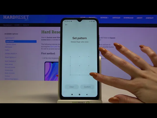 Video thumbnail for How to Turn On Screen Lock on XIAOMI REDMI 9C – Set Screen Lock Pattern