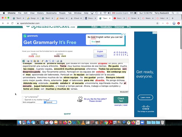 Video thumbnail for SpanishChecker