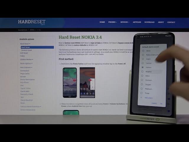 Video thumbnail for Check Every Alarm Sound on Nokia 3.4 – Find All Available Alarm Tones