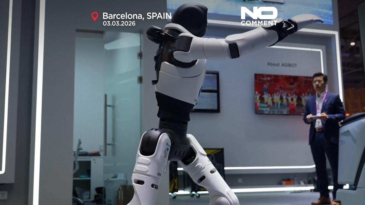 Video thumbnail for Spain: From AI assistants to humanoid robots, 5G dominates MWC Barcelona
