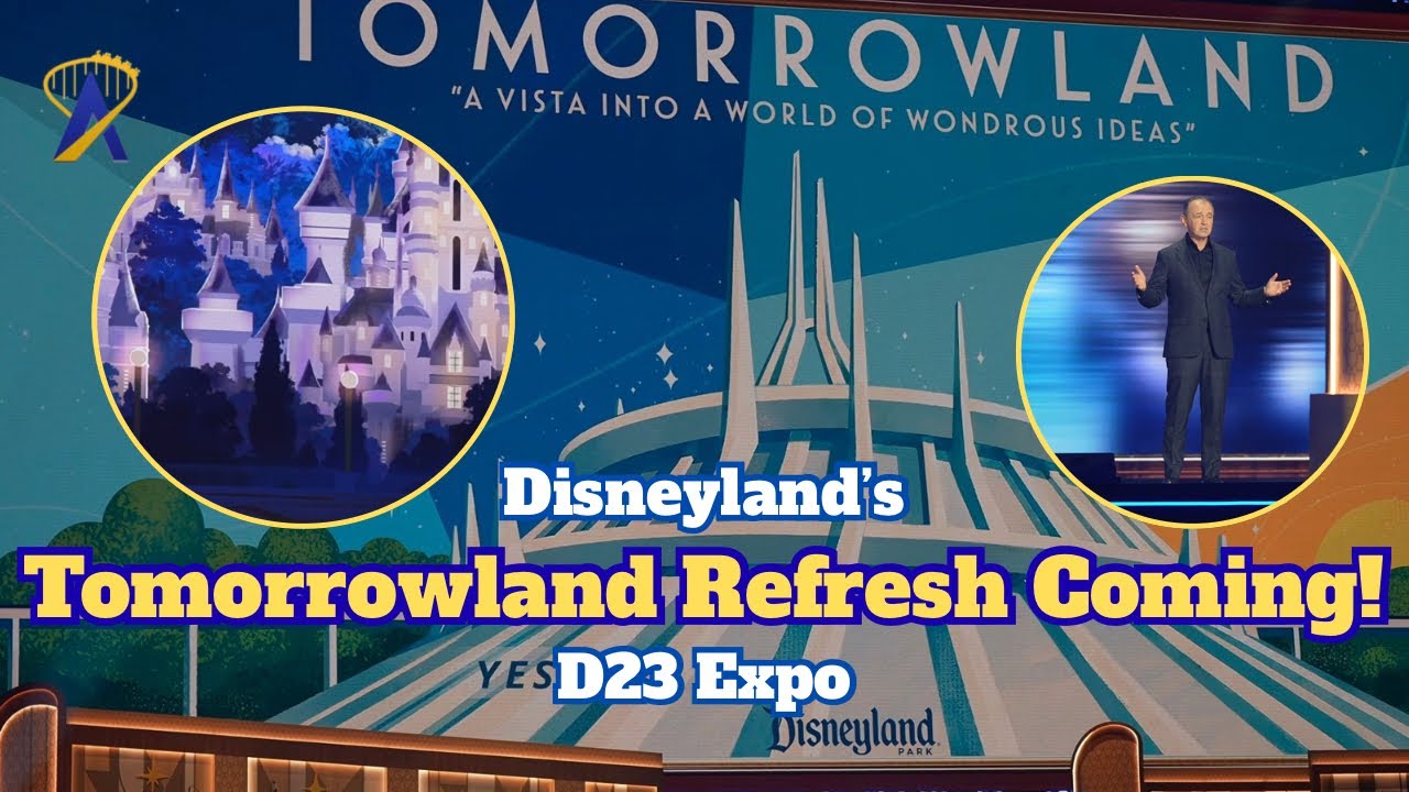 Video thumbnail for Disneyland Announces Major Tomorrowland Refresh at D23!