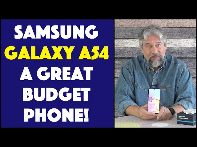 Video thumbnail for Samsung Galaxy A54 5G Android Phone -- DEMO & REVIEW