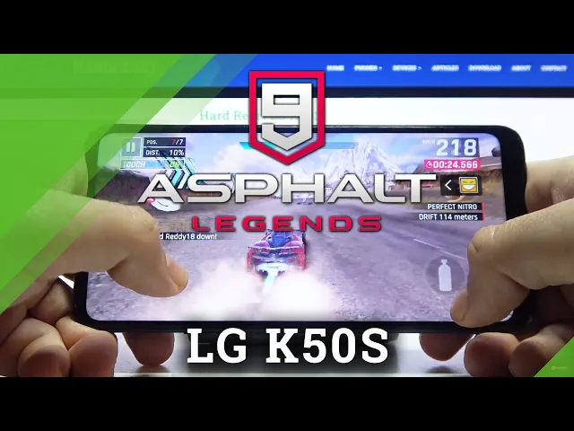Video thumbnail for Asphalt 9 Gameplay on LG K50S – FPS / Crashes / Lags / Performance