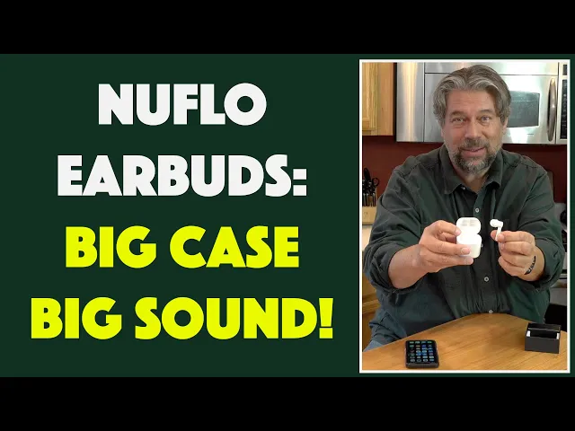 Video thumbnail for NuFlo Soundproof ANC Wireless Earbuds - Product Preview