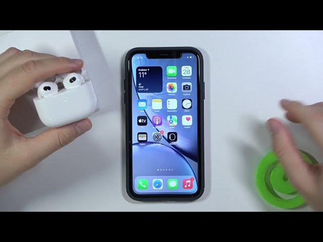 Video thumbnail for How to Connect AirPods 3 to iPhone? Link AirPods 3rd Gen with iPhone - Connection step by step