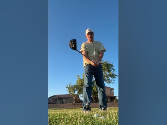 Video thumbnail for #golfgear #amazonaffilate practice and practice and practice some more. Then recover properly