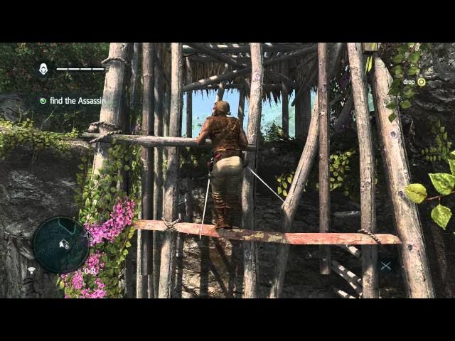 Video thumbnail for Assassin's Creed IV: Black Flag: Prologue: Find Assassin, Free Run Tutorial, First Synchronization