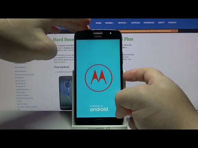 Video thumbnail for How to Hard Reset MOTOROLA Moto G5S Plus - Factory Reset by Recovery Mode / Bypass Pattern Lock