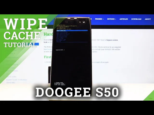 Video thumbnail for How to Wipe Cache in DOOGEE S50 – Delete Temporary Cached Files