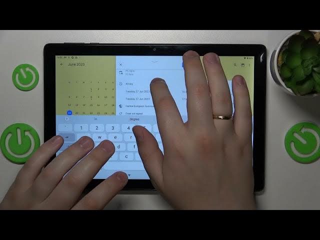 Video thumbnail for How to Add Event to Calendar in ALCATEL 1T 10 Smart – Calendar Management