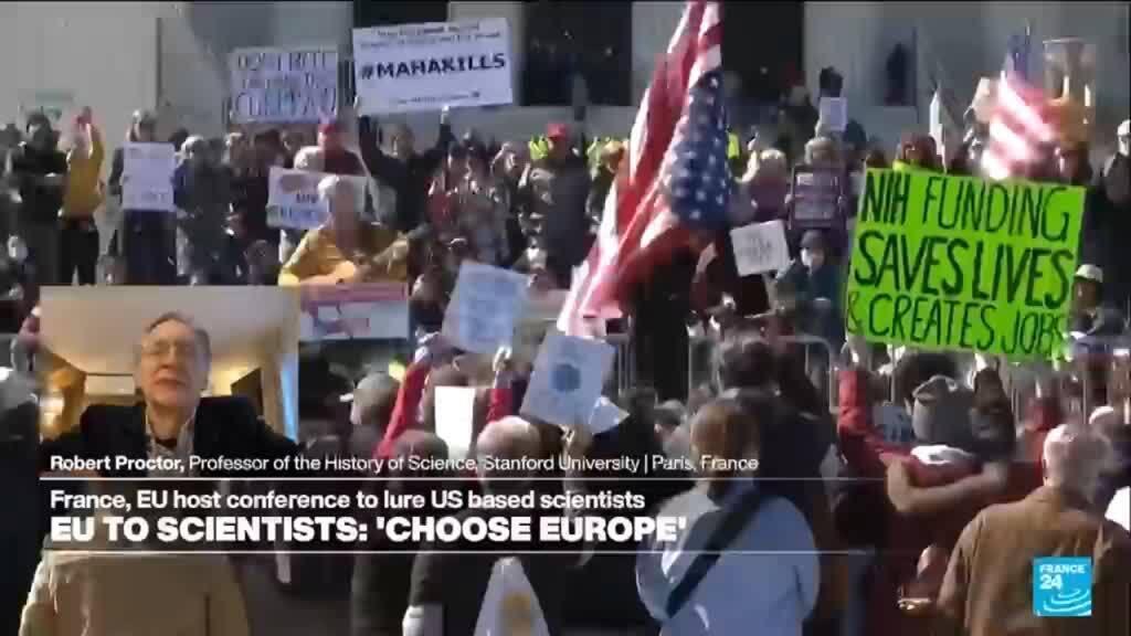 Video thumbnail for Trump's 'war' on science and environmental policy will 'delay inevitable transition and cost lives'