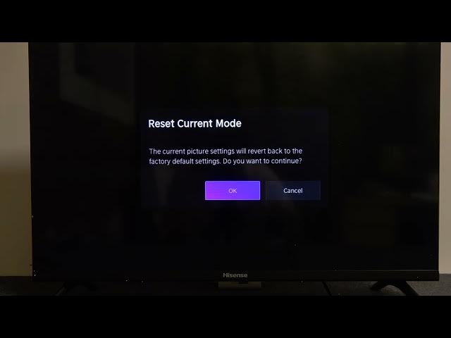 Video thumbnail for How To Reset Picture Settings On HISENSE Smart TV