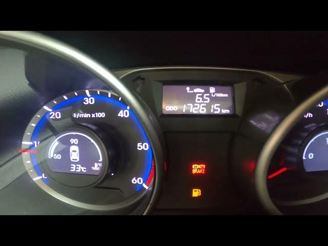 Video thumbnail for How to Navigate Through the Speedometer Hyundai ix35 ( 2010 – 2015 )