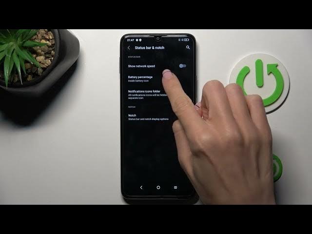 Video thumbnail for Battery Indicator on TCL 408 Status Bar - Check Battery Percentage