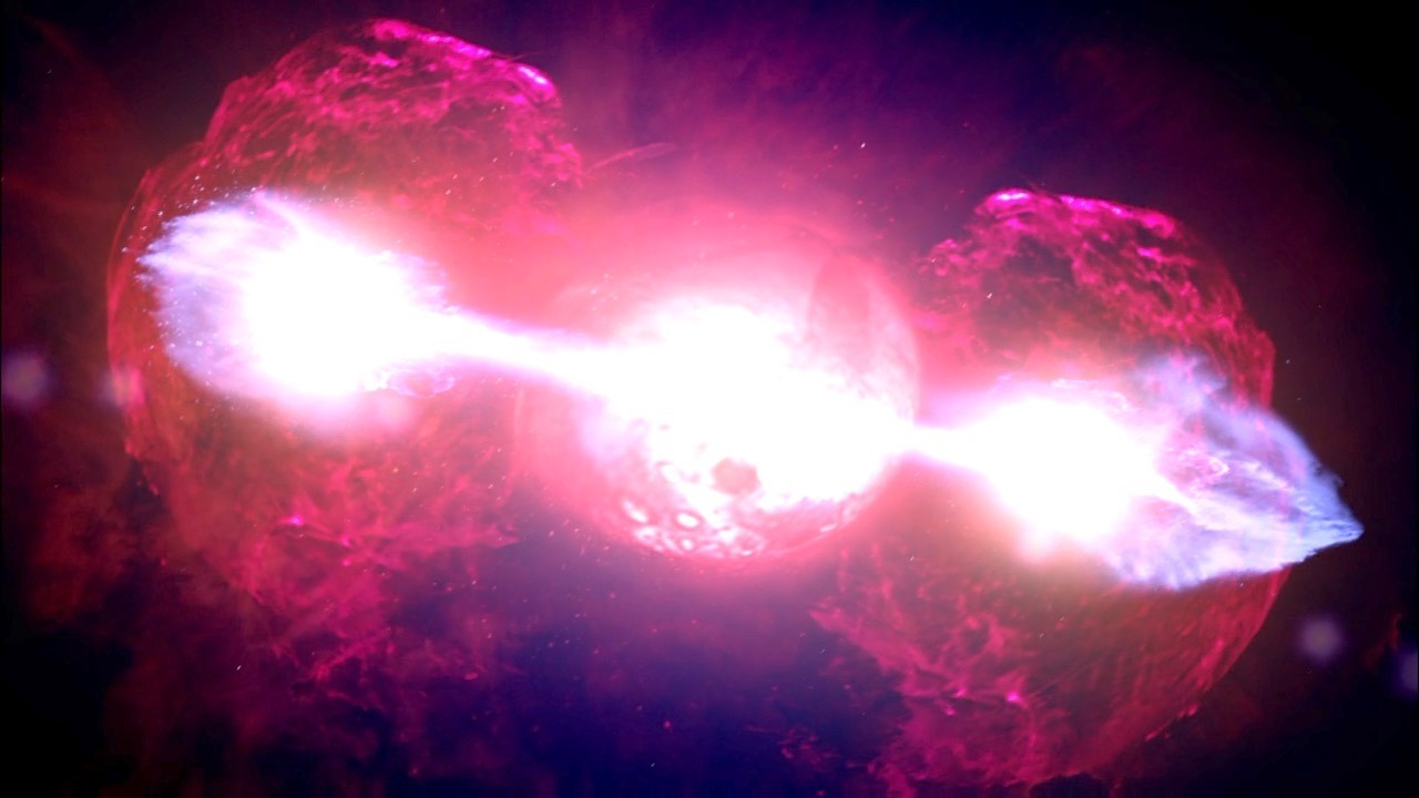 Video thumbnail for 100,000 Suns mass: how the first stars grew so massive
