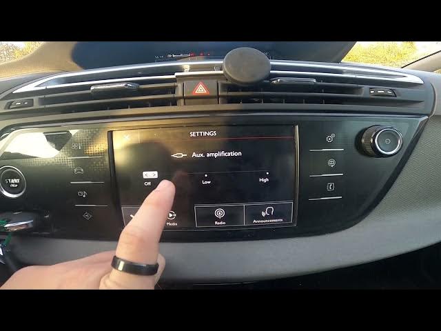 Video thumbnail for How to Change AUX Input Level in Citroen C4 Picasso II ( 2013 – 2018 ) - Manage AUX Input