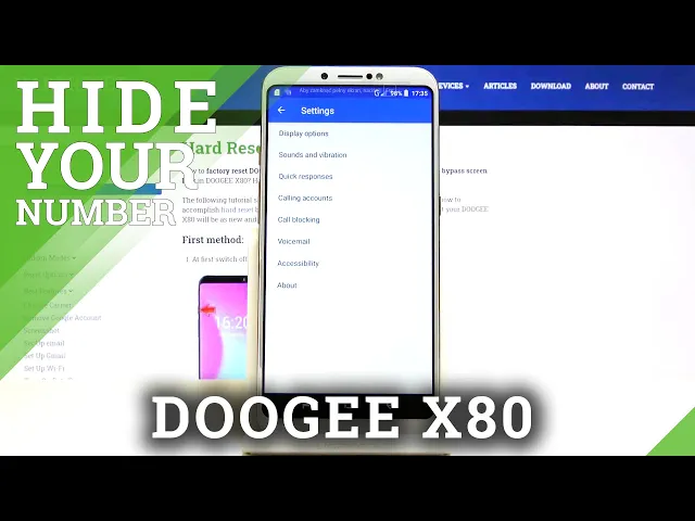 Video thumbnail for How to Hide Number on DOOGEE X80 - Make Phone Number Private