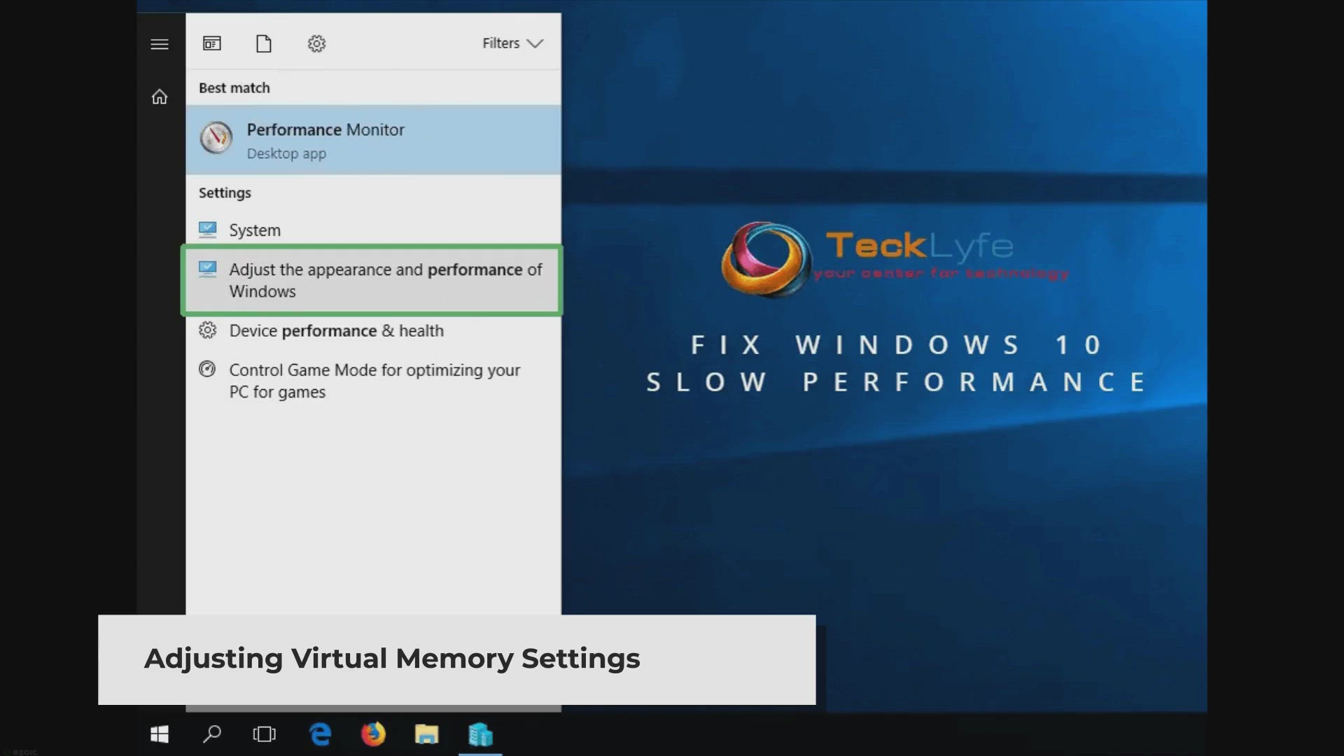 Video thumbnail for How To Fix Windows 10 Slow Performance