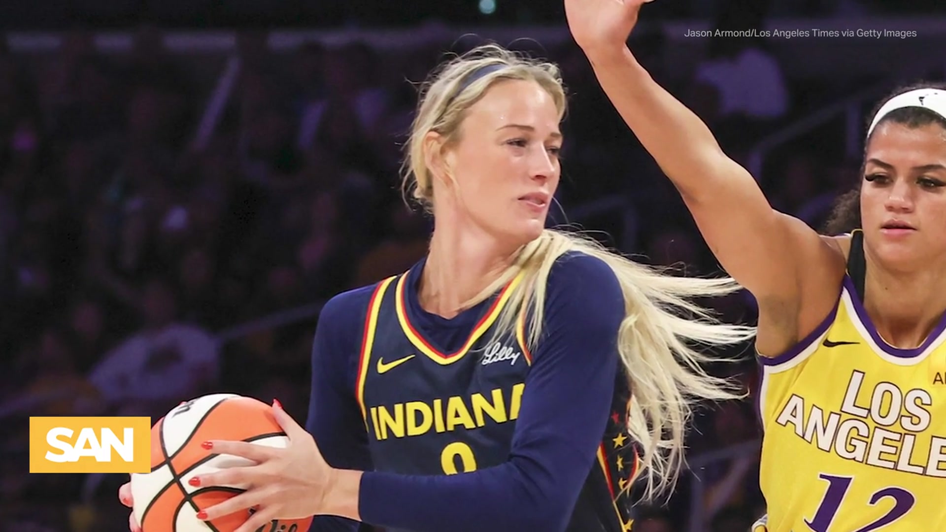 'Video thumbnail for Sex toy stunts at WNBA games take political turn'