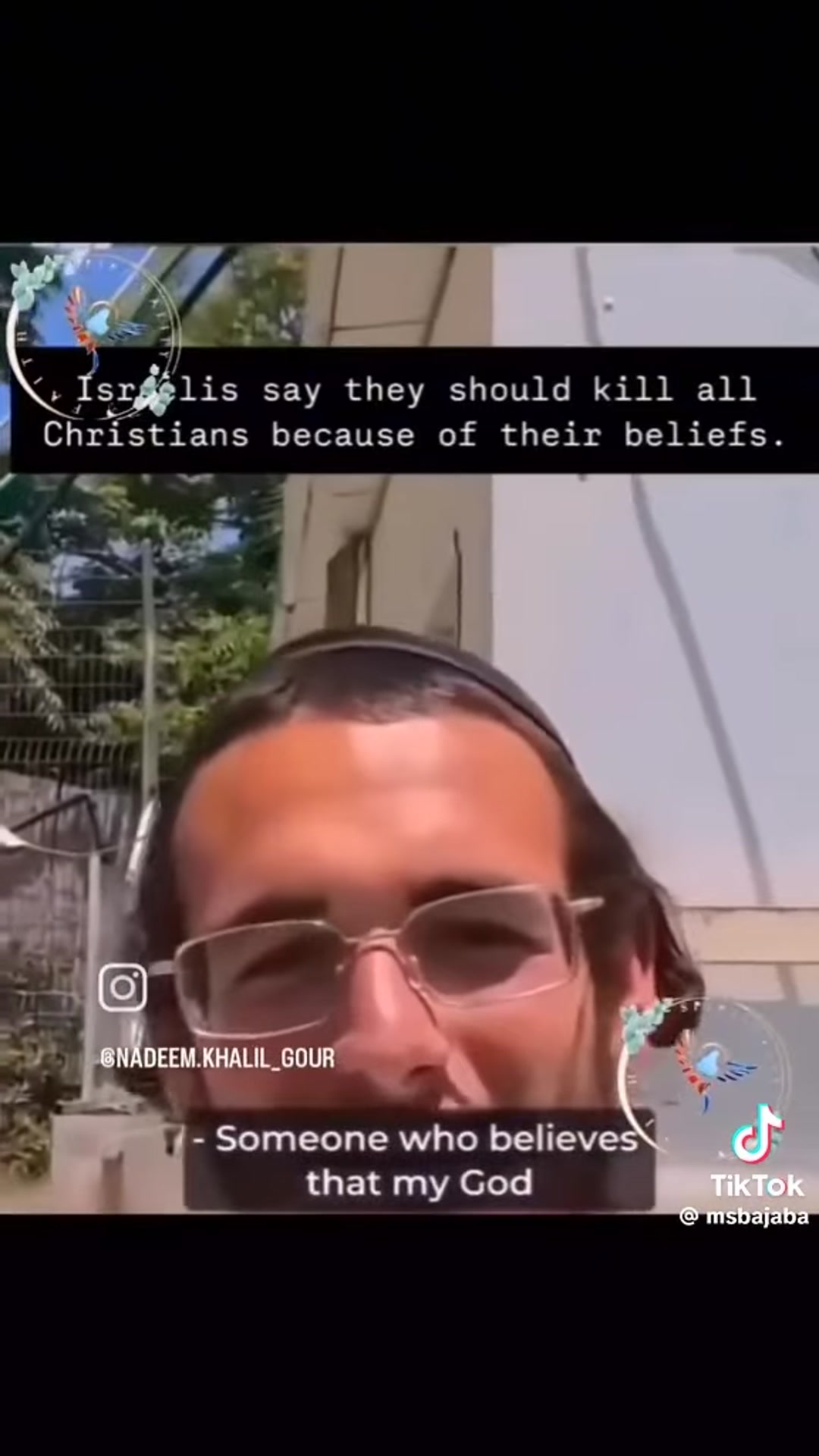 Video thumbnail for they ask the jews people who they trust or closer to religion believes,muslims,or christians,