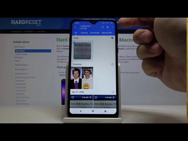 Video thumbnail for How to Transfer Files from Internal Storage to SD Card in Motorola One Macro?