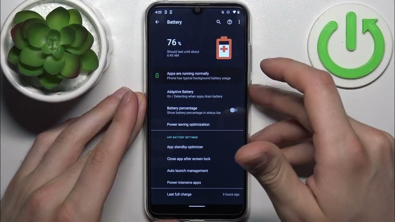 Video thumbnail for How to Activate Power Saving Mode on MOTOROLA Moto E6i - Enable Power Saver