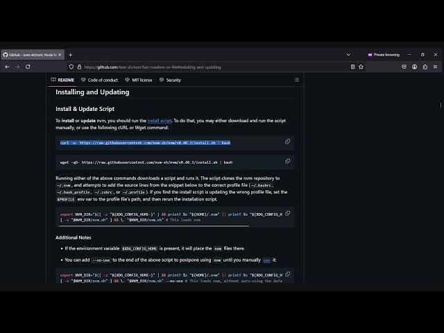 Video thumbnail for How to Install NVM on Ubuntu