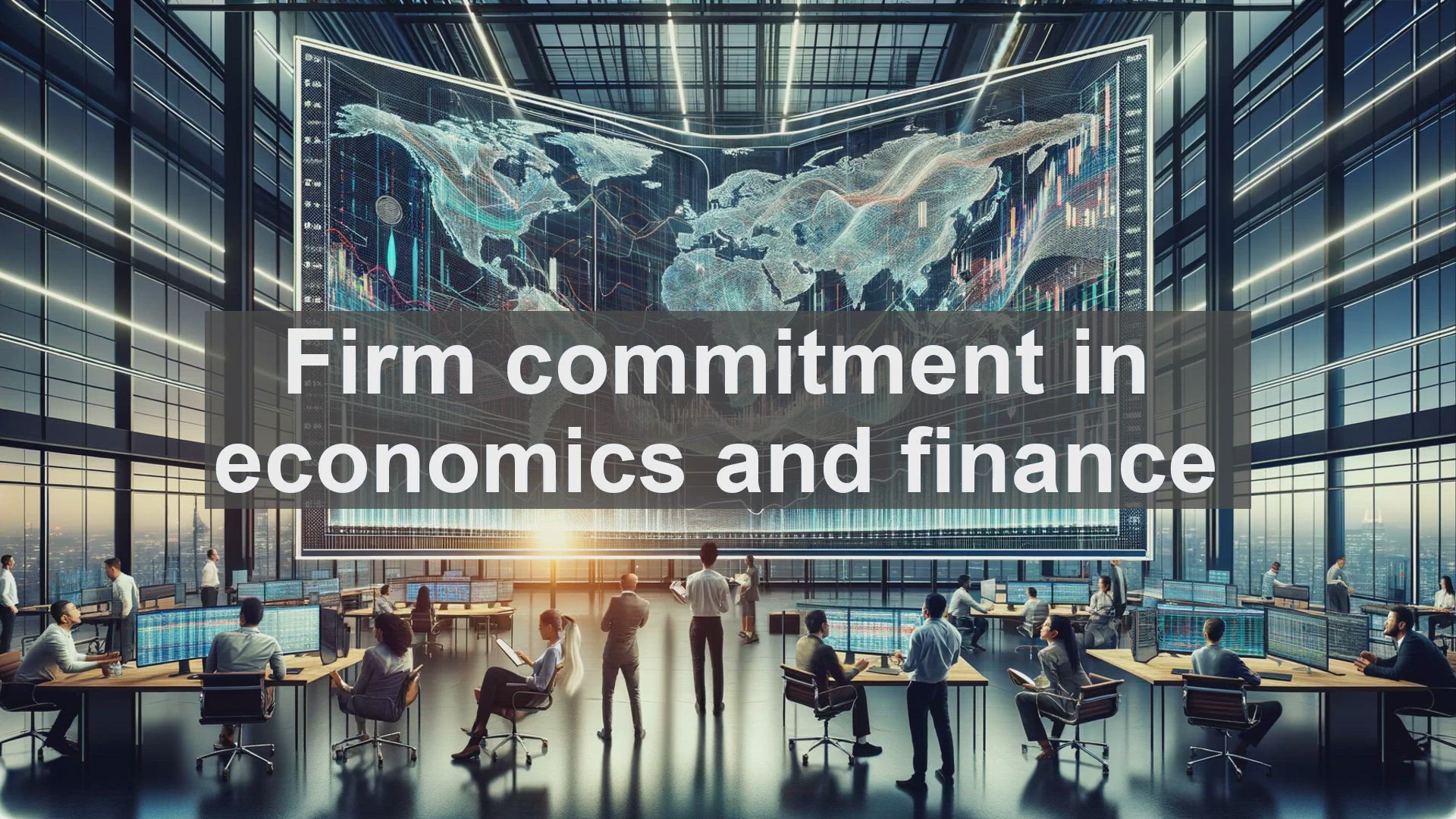 'Video thumbnail for Firm commitment in economics and finance'