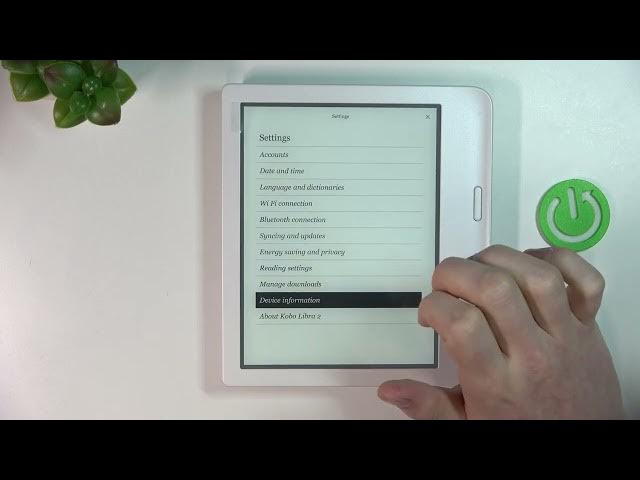 Video thumbnail for Kobo Libra 2 - How To Find Serial Number