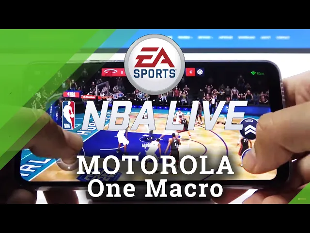 Video thumbnail for How NBA Mobile Performs on Motorola One Macro - NBA Mobile Gameplay