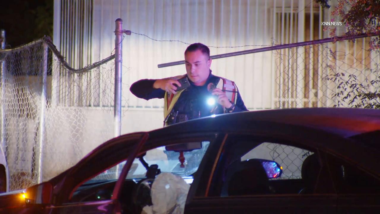 Video thumbnail for US, Phoenix: Phoenix Police Investigate Officer Involved Collision.