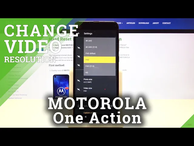 Video thumbnail for How to Edit Video Resolution on Motorola One Action – Change Video Quality