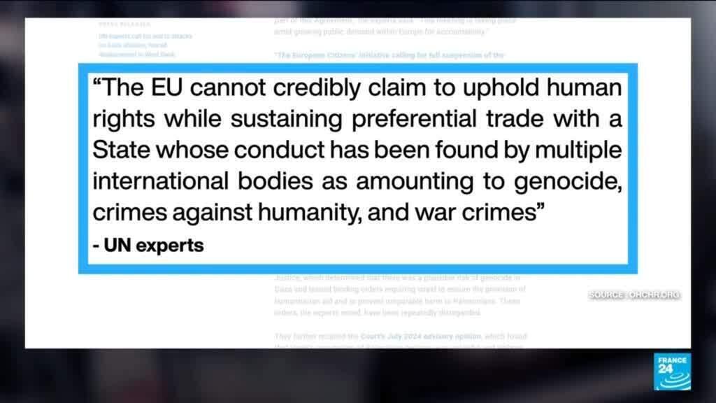 Video thumbnail for 'Mood shifting' in Europe: Public opinion and governments 'turning against Israel'