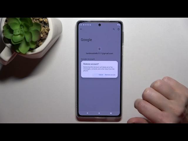 Video thumbnail for How to Logout Gmail Account on MOTOROLA Edge 30 Pro - Manage Gmail Account