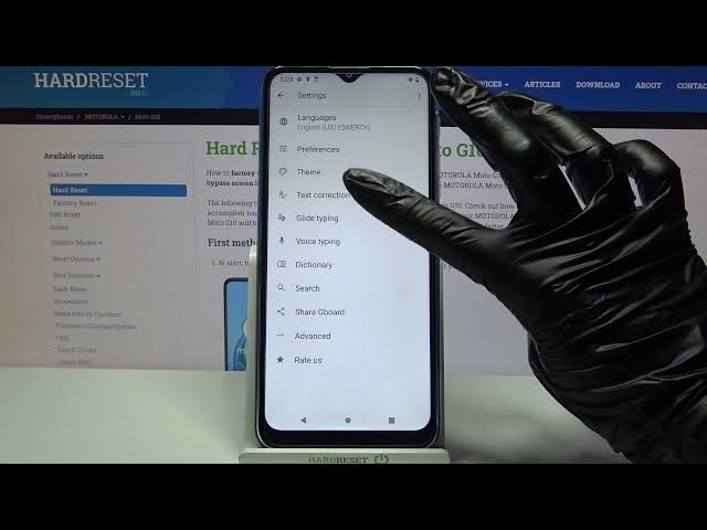 Video thumbnail for How to Enter Text Correction Options in MOTOROLA Moto G10 – Find Text Correction Options
